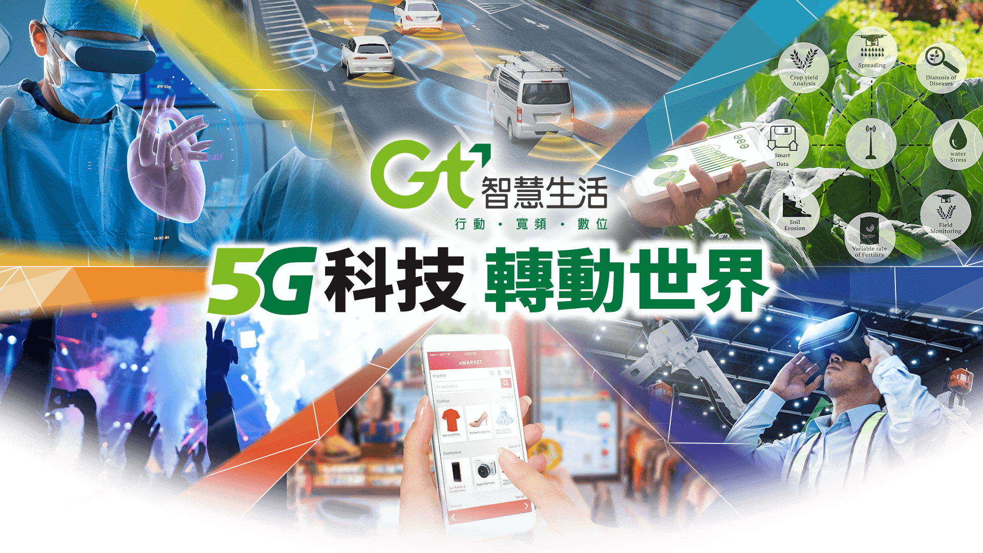5G科技轉動世界