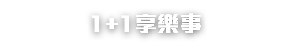 1+1享樂事